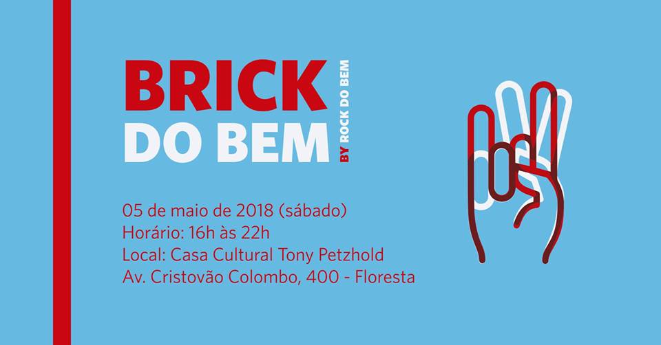 Brick do Bem na Casa Cultural Tony Petzhold