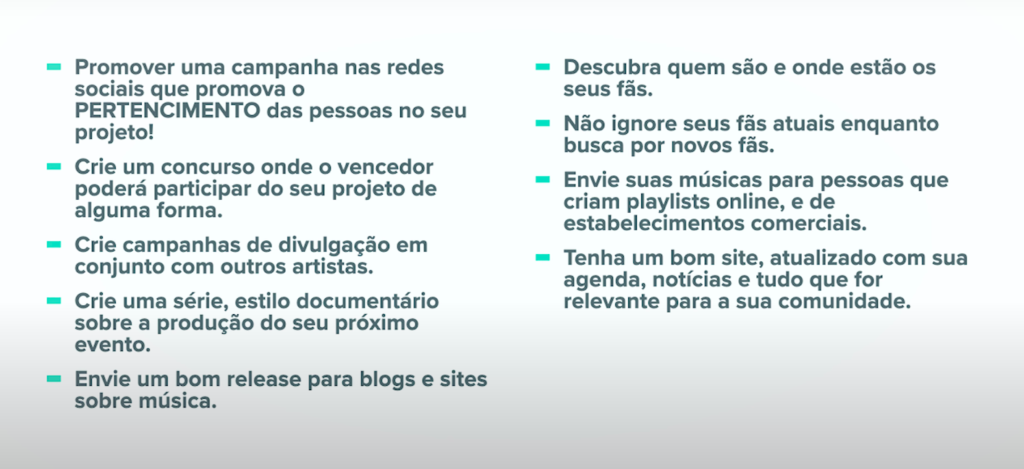 COMO DIVULGAR SUA MÚSICA NA INTERNET. Marketing para Músicos.